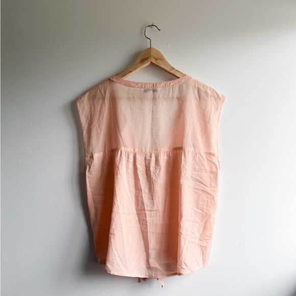 🆕 American Eagle Tie-Front Sleeveless Top - Picture 2 of 5